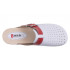 Zdravotné topánky FPU21 Biele s červenou
